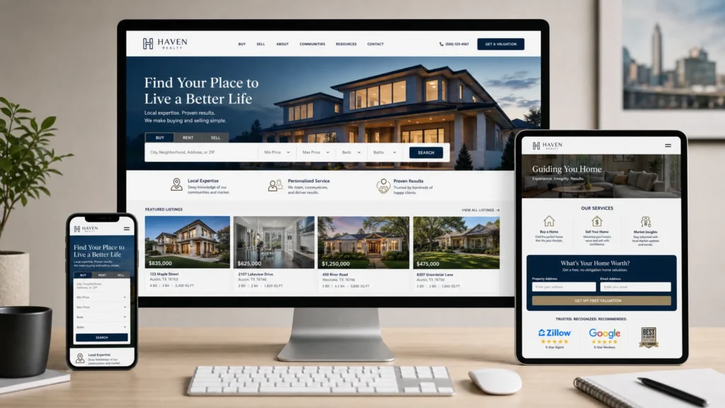 What Every Real Estate Agent Website Should Include - Main Image