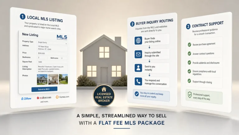 What Flat Fee MLS Realty Services Actually Include - Main Image